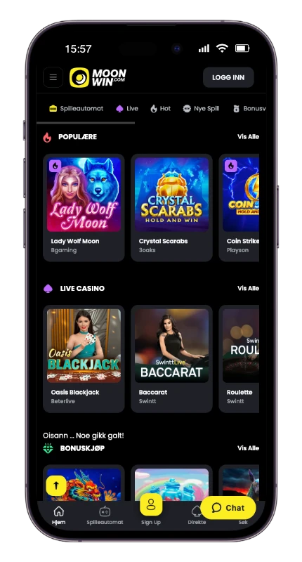 moonwin casino Gameplay
