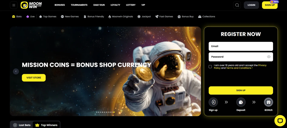 moonwin casino Gameplay