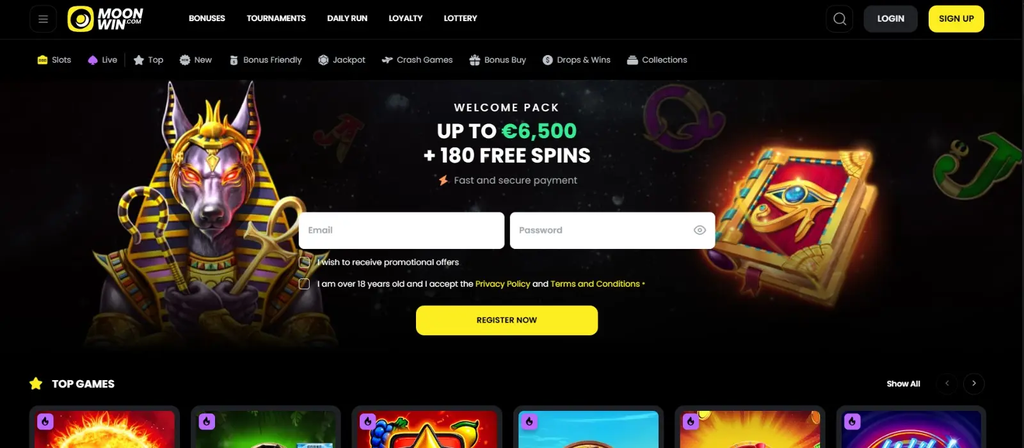 moonwin casino Gameplay